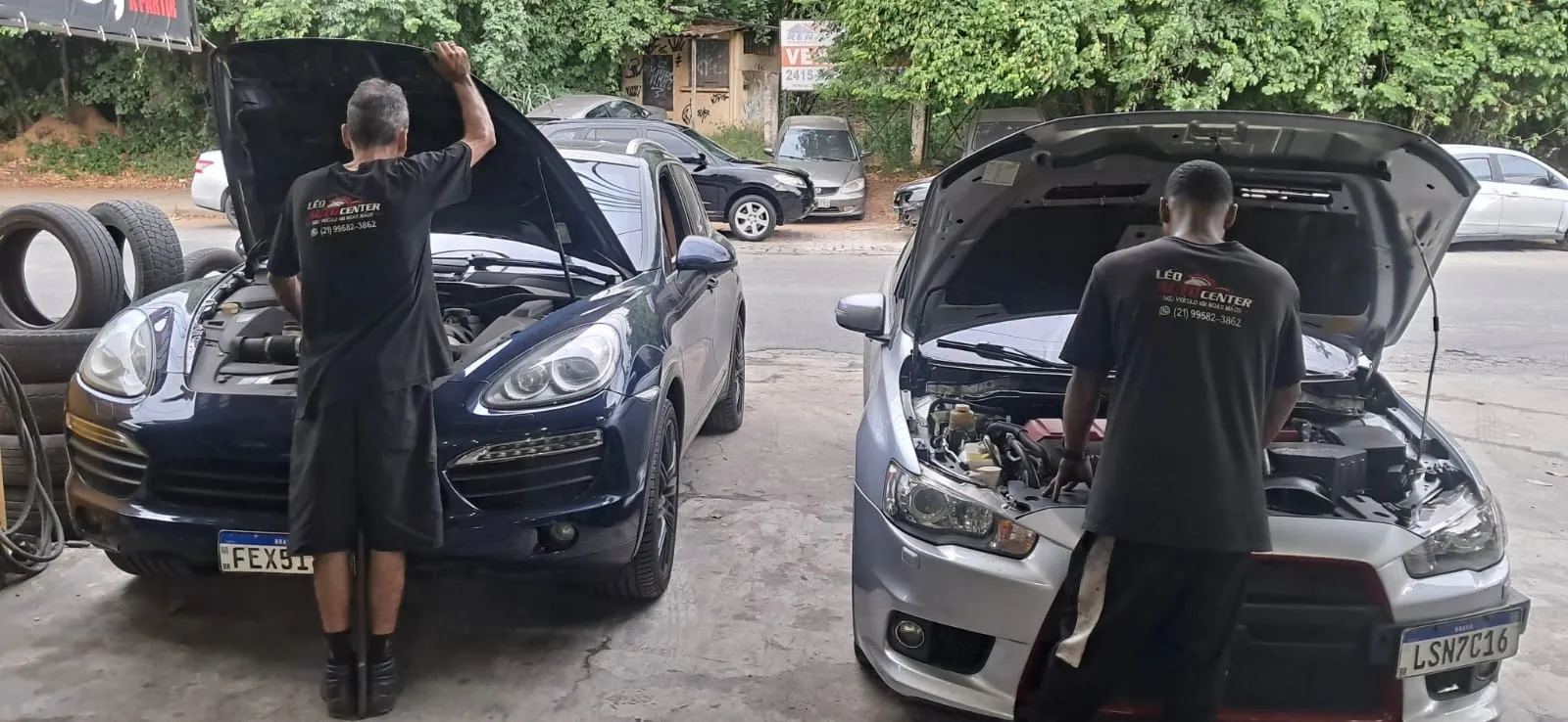 Léo Auto Center em Ação - Equipe